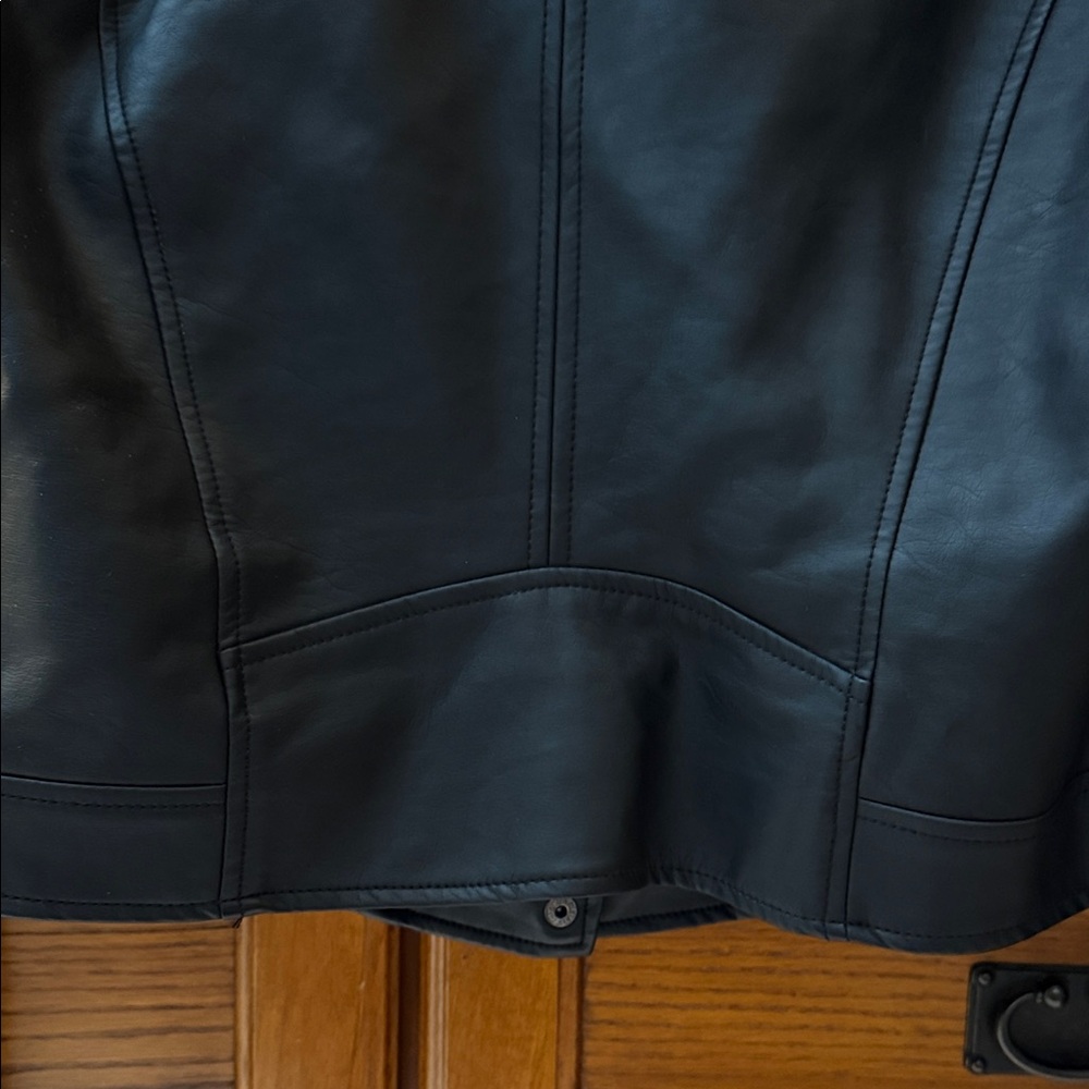 Torrid Black Leather Moto Jacket - Picture 7 of 13